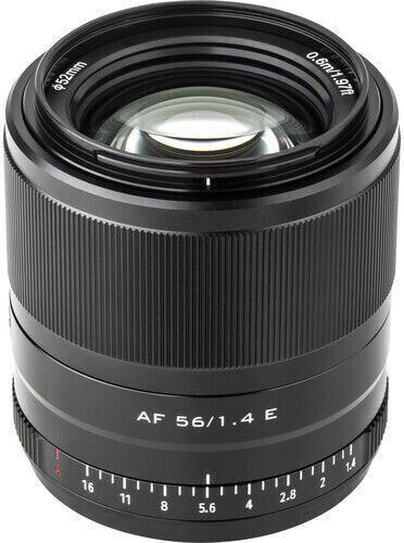 Viltrox Crop Camera Lens AF 56mm f/1.4 E Telephoto for Sony E Mount Black