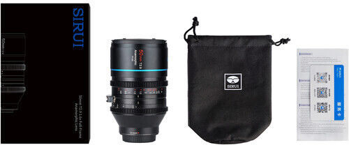 Sirui Full Frame Φωτογραφικός Φακός 50mm T2.9 1.6x Anamorphic Standard Zoom για Leica L Mount Μαύρος