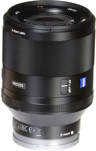 Sony Full Frame Camera Lens Planar T* FE 50mm F1.4 ZA Fixed for Sony E Mount Black