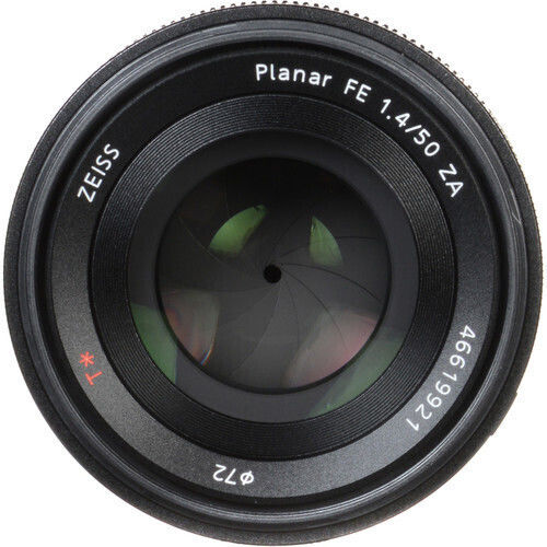 Sony Full Frame Camera Lens Planar T* FE 50mm F1.4 ZA Fixed for Sony E Mount Black