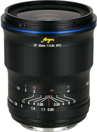 Laowa Crop Φωτογραφικός Φακός Argus 33mm f/0.95 CF APO Σταθερός για Sony E Mount Μαύρος