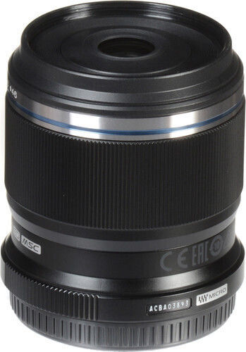Olympus Crop Φωτογραφικός Φακός M.Zuiko Digital ED 30mm 1:3.5 Standard / Macro για Micro Four Thirds (MFT) Mount Μαύρος
