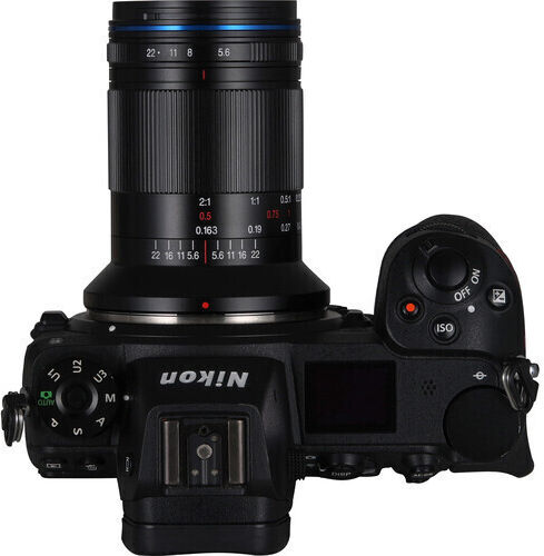 Laowa Voller Rahmen Kameraobjektiv 85mm f/5.6 2x Ultra APO Makro für Nikon Z Mount Black