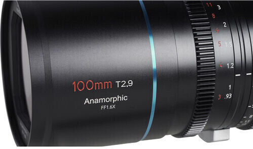 Full Frame Φωτογραφικός Φακός 100mm T2.9 1.6x Anamorphic Standard Zoom για Canon RF Mount Μαύρος