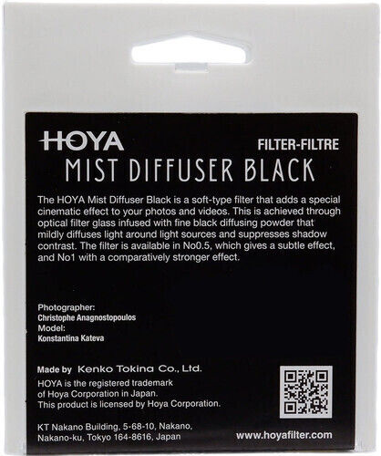 Hoya Filter Diffusion Diameter 58mm for Camera Lenses