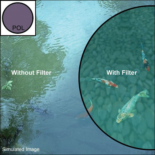 Hoya CIR-POL Filter CPL / HD 55mm for Camera Lenses