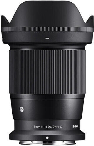 Sigma Crop Camera Lens 18-50mm F/2.8 DC DN Standard Zoom for Canon RF Mount Black