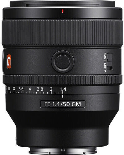 Sony Full Frame Camera Lens FE 50mm F/1.4 GM Fixed for Sony E Mount Black