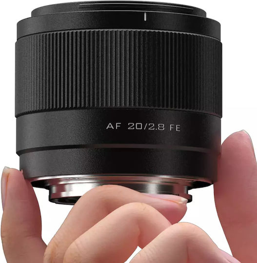 Viltrox Full Frame Camera Lens AF 20mm f/2.8 Wide Angle for Sony E Mount Black