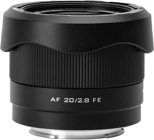 Viltrox Full Frame Camera Lens AF 20mm f/2.8 Wide Angle for Sony E Mount Black