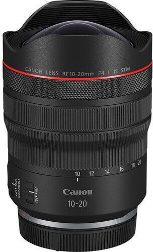 Canon Full Frame Φωτογραφικός Φακός 10-20mm f/4 L IS STM Ultra-Wide Zoom για Canon RF Mount Μαύρος