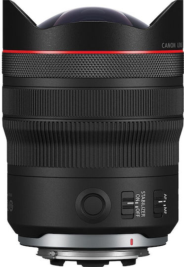 Canon Full Frame Φωτογραφικός Φακός 10-20mm f/4 L IS STM Ultra-Wide Zoom για Canon RF Mount Μαύρος