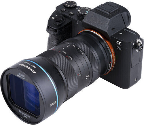 Crop Φωτογραφικός Φακός 24mm f/2.8 Anamorphic 1.33x Wide Angle για Sony E Mount Μαύρος