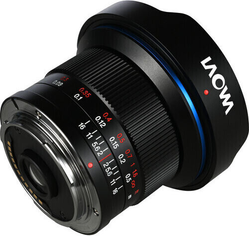 Laowa Voller Rahmen Kameraobjektiv Venus Optics 6mm f/2 Zero-D Lens für Micro Four Thirds (MFT) Mount Black
