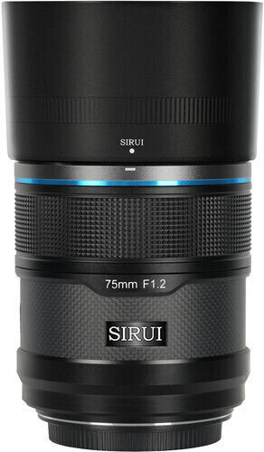 Sirui Crop Φωτογραφικός Φακός Sniper 75mm f/1.2 Telephoto για Sony E Mount Μαύρος