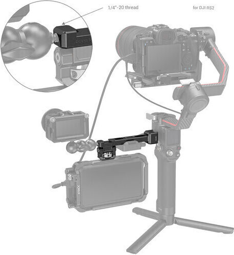 SmallRig Monitor Mount with NATO Clamp for DJI RS 2 & RSC 2 Accesoriu