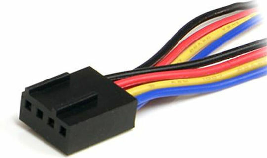 StarTech 4-Pin pwm - 4-Pin pwm Kabel 0.3m Mehrfarbig (FAN4SPLIT12)