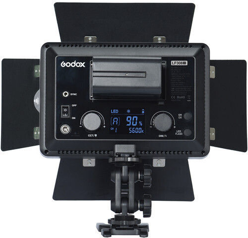 Godox LF308D LED Daylight 5600K 18W με Φωτεινότητα LUX 688 Lux
