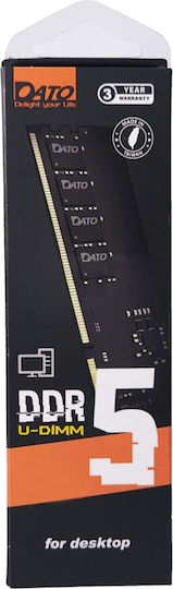 Dato 8GB DDR5 RAM with 5600 Speed for Desktop (DT8G5DU56)