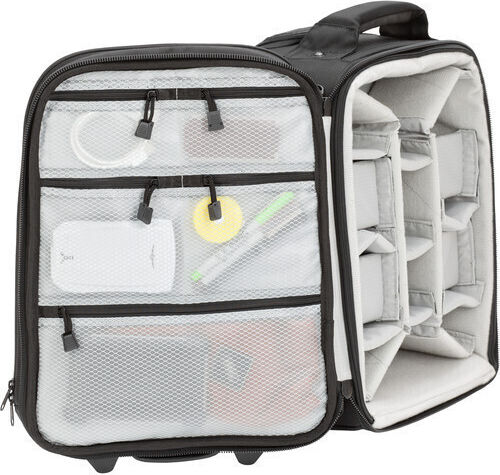 Tenba Roadie II Compact Rolling Βαλίτσα Φωτογραφικής Μηχανής με Ροδάκια Μαύρη