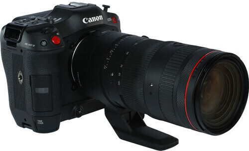 Canon Βιντεοκάμερα EOS C70 RF + 24-105mm f2.8L IS 4K DCI @ 120fps Αισθητήρας CMOS Αποθήκευση σε Κάρτα Μνήμης με Οθόνη Αφής 3.5" και HDMI