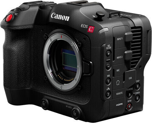 Canon Βιντεοκάμερα EOS C70 + RF 70-200 mm f2.8L IS 4K DCI @ 120fps Αισθητήρας CMOS Αποθήκευση σε Κάρτα Μνήμης με Οθόνη Αφής 3.5" και HDMI