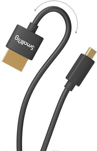 SmallRig HDMI 2.0 Premium High Speed 4K 60Hz HDR Cable HDMI Male - Micro HDMI Male 0.55m Black