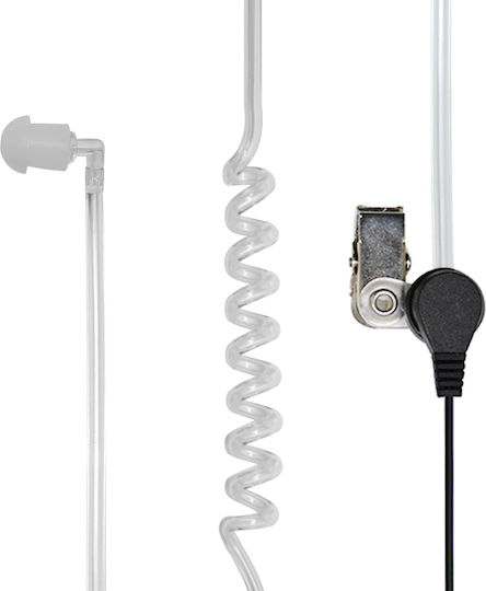 PNI HS84 Earpiece Wireless Transceiver PMR Compatible with Kenwood 2-pin models