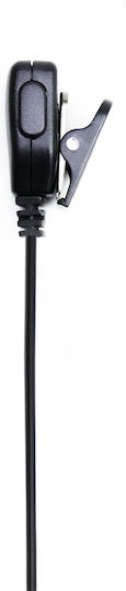 PNI HS84 Earpiece Wireless Transceiver PMR Compatible with Kenwood 2-pin models
