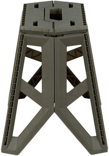 Fosco Industries Σκαμνάκι Παραλίας Πράσινο 29x33εκ.