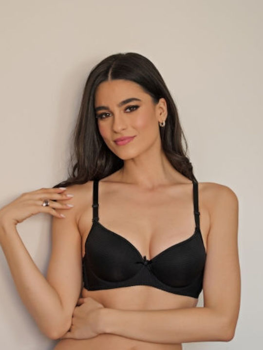 Black Sutien cu căptușeală ușoară & cu Baloane