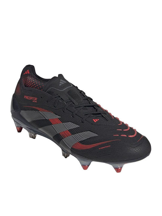 adidas Predator Elite SG Футболни Обувки с Бутони Черни adidas Predator Elite SG Футболни Обувки с Бутони Черни