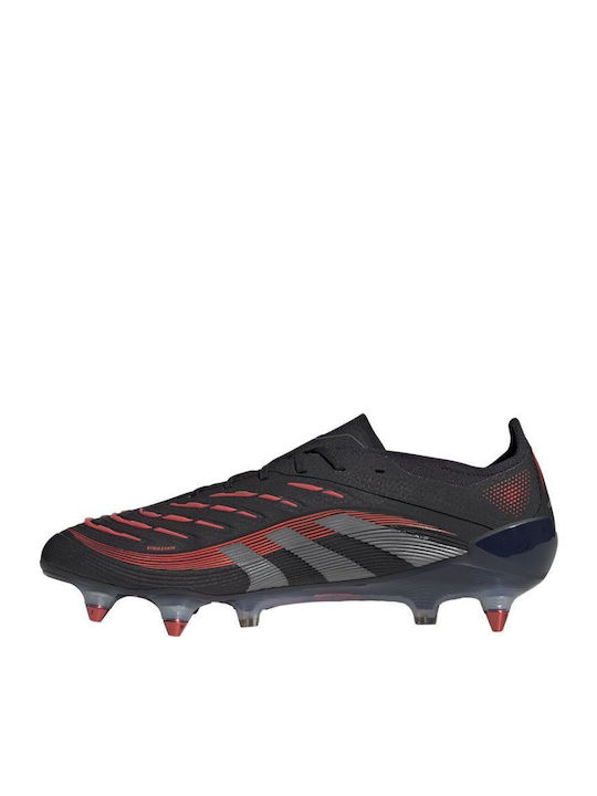 adidas Predator Elite Fußballschuhe mit Stollen Schwarz