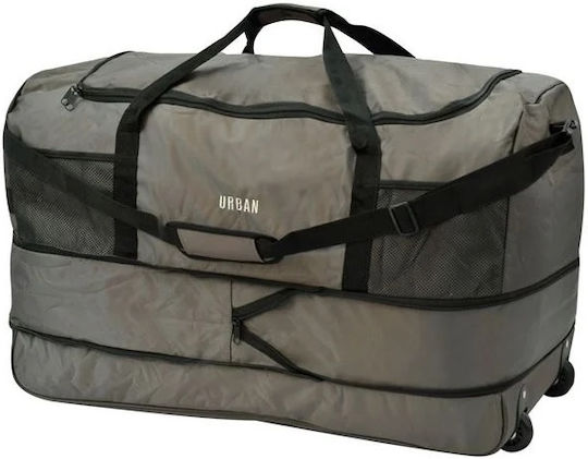 Geantă de voiaj 102lt Verde cu roți Textil L81xW35xH36cm