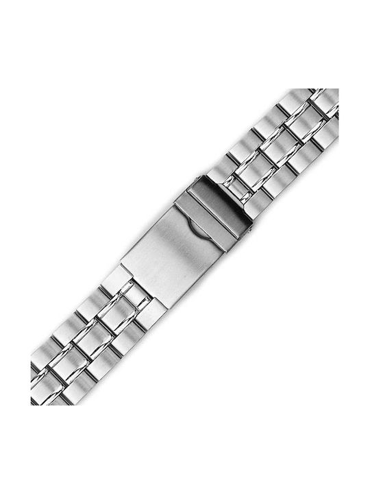 KOSTELO Metallic Bracelet Silver 24mm