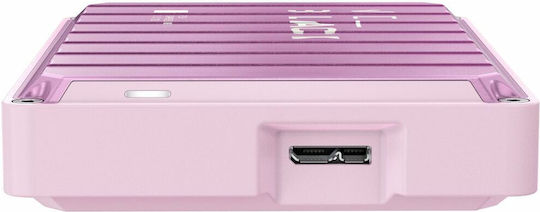 Western Digital P10 GAME USB 3.2 Εξωτερικός HDD 2TB 2.5" Ροζ