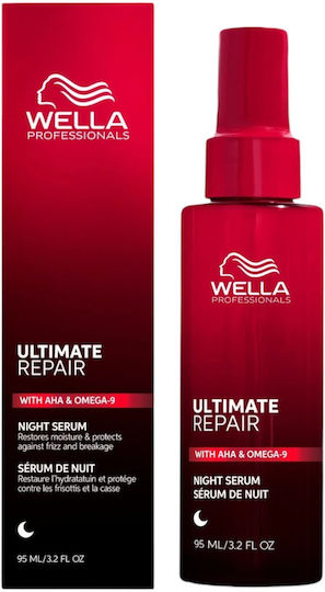 Wella Ultimate Repair Night Treatment Leave In Hair Serum for Repair 95ml