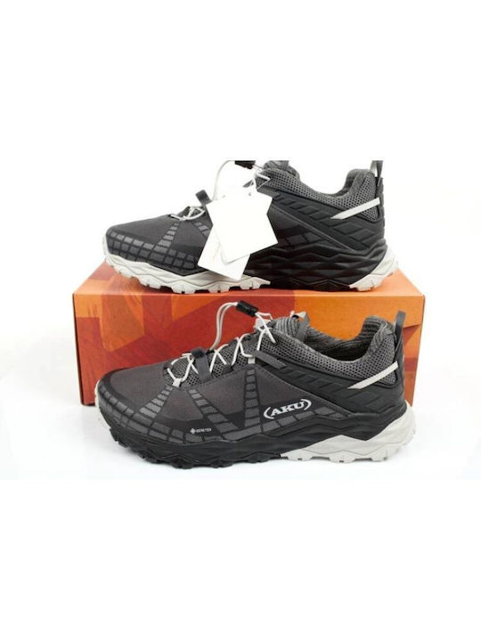 Aku Flyrock Herren Wanderschuhe Wasserdicht mit Gore-Tex-Membran Graue