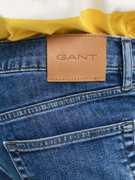 Gant Men's Jeans Pants Slim Fit Navy Blue