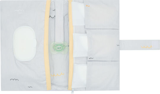 Kikka Boo Fabric Diaper and Baby Wipes Holder Seally Me 31108060080