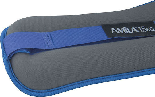 AMILA Neoprene Wrist & Ankle Weights 2 x 1.5kg