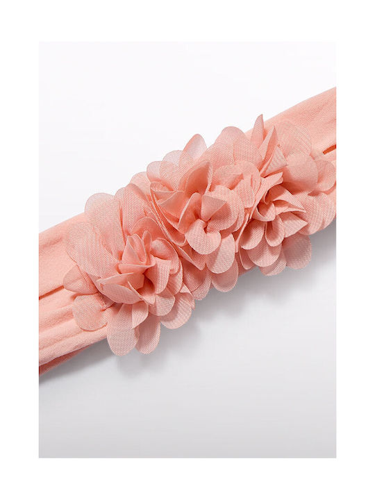 Abel & Lula Flower Hair Band 5453 Salmon