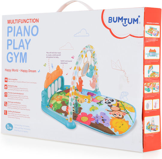 Activity Playmat Piano Play Gym for 0+ months