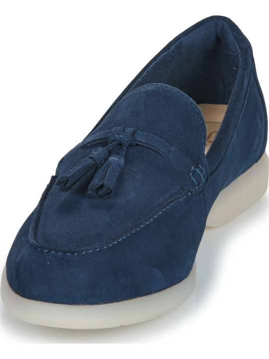 Edge Women's Moccasins in Blue Color