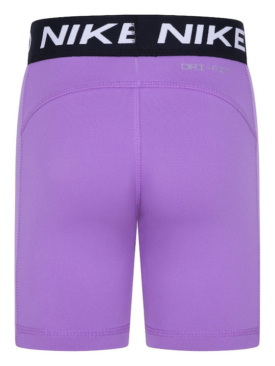 Παιδικό Κολάν Αθλητικό Κοντό Dri-Fit Μωβ Pro