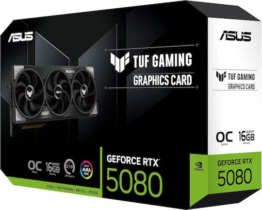 Asus GeForce RTX 5080 16GB GDDR7 TUF Gaming OC Edition Graphics Card