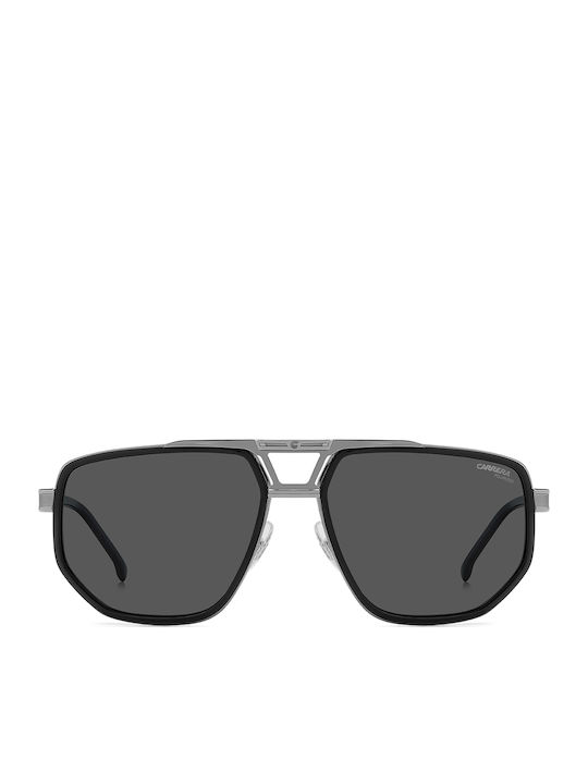 Carrera Ochelari De Soare Pentru Bărbați Cu Ramă Neagră Și Lentile Gri Polarized 1072/S V81/M9