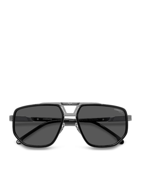 Carrera Ochelari De Soare Pentru Bărbați Cu Ramă Neagră Și Lentile Gri Polarized 1072/S V81/M9