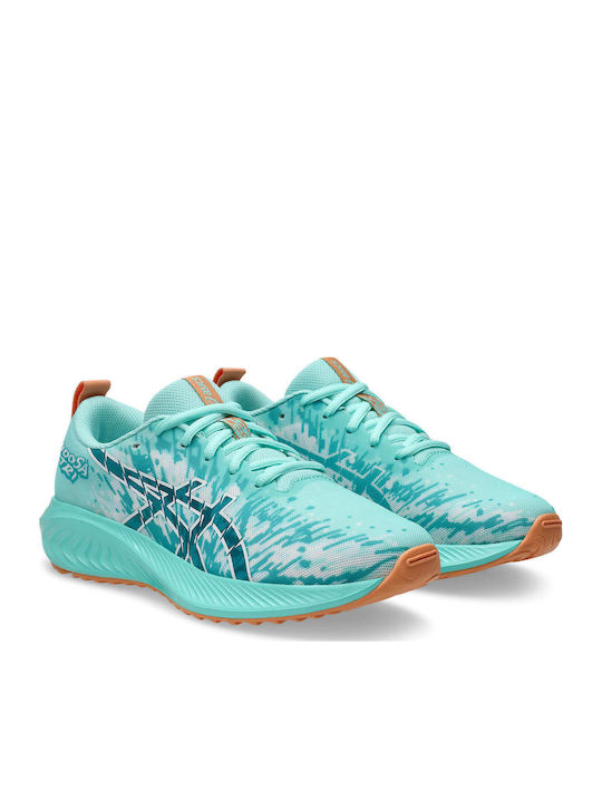 Gel-noosa Tri 16 Gs Kids Sports Shoes Running with Laces Turquoise
