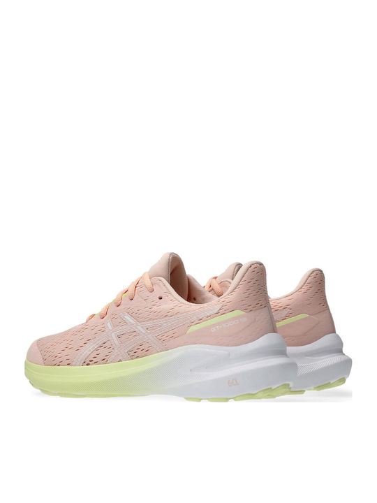 Gt-1000 13 Gs Kids Sports Shoes Running with Laces Pink